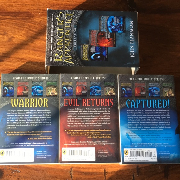 Ranger’s Apprentice by John Flanagan Set of 3 books New York Best Selling Series - Picture 2 of 16